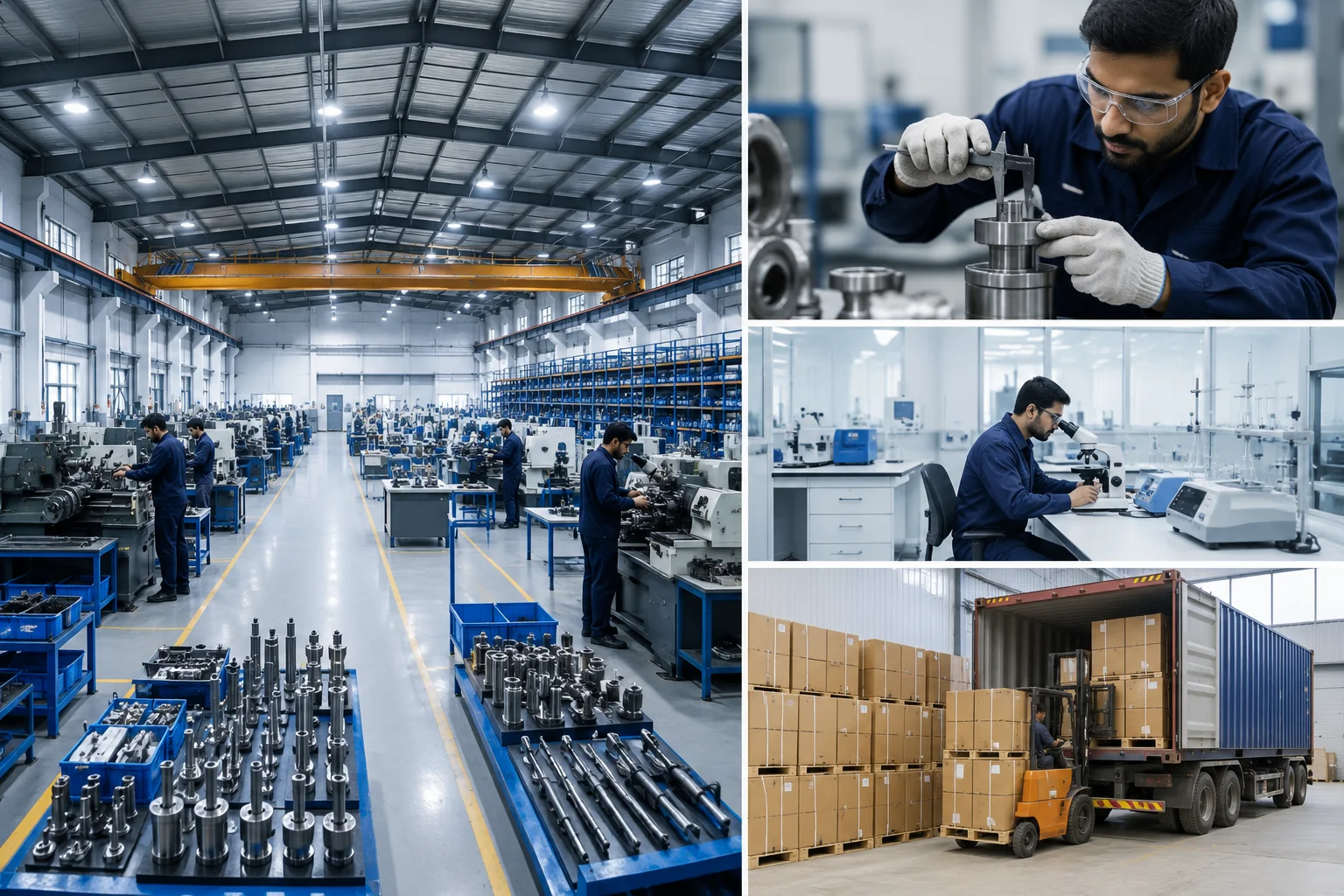 Laboratory Equipment Manufacturing Facility, Quality Control and Global Export Operations